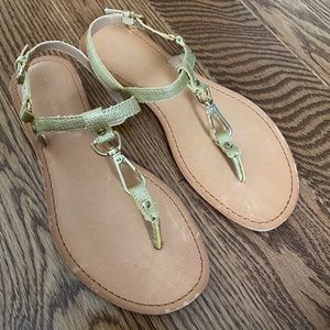 Tommy Hilfiger t-strap sandals size 6